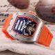 Replica Richard Mille Tourbillon SS Red Rubber Strap Watch (4)_th.jpg